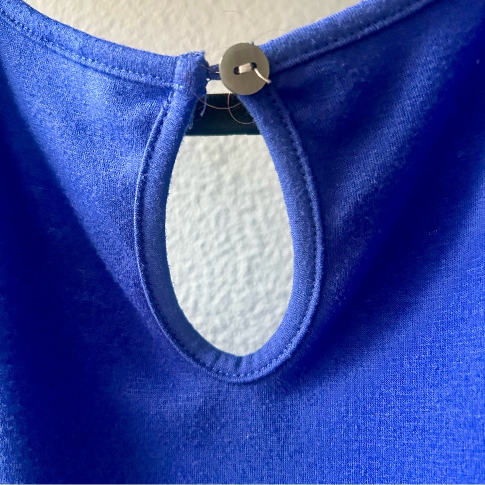 Elegant Royal Blue Jumpsuit, size Medium - Picture 9 of 13